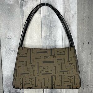 Vintage Y2K shoulder bag purse brown euro bags